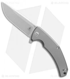 Kizer TK Knives MjÃ¶lnir Frame Lock Knife (3.75" Stonewash) Ki4494
