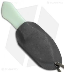 Kizer Thumbper Short Fixed Blade Neck Knife Natural G-10 (2" Stonewash) 1013 -Kizer Store Kizer Thumbper Long Goo Green SW 1013 BHQ 50470 jr sheath