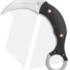 Kizer Tiger Claw Karambit Fixed Blade Knife Black G-10 (1.4" SW) 1041