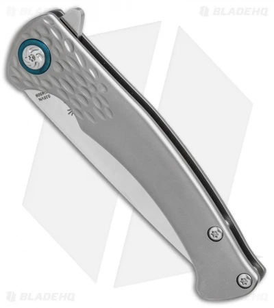 Kizer Uli Hennicke Sealion Frame Lock Knife Titanium (3.3" Satin) Ki4509 2 Kizer Uli Hennicke Sealion Frame Lock Knife Titanium (3.3" Satin) Ki4509 - Image 2