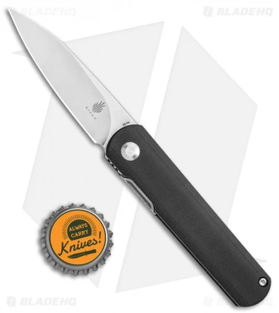 Kizer Vanguard Feist Front Flipper Knife Black G-10 (2.8" Stonewash) - BD1N 4 Kizer Vanguard Feist Front Flipper Knife Black G-10 (2.8" Stonewash) - BD1N - Image 4