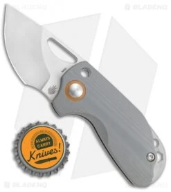 Kizer Vanguard Catshark Slip Joint Knife Gray G-10 (1.9" Satin) -Kizer Store Kizer Vanguard Catshark SJ Gray G 10 Satin BHQ 121173 jr bottlecap