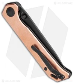 Kizer Vanguard Copper Begleiter Liner Lock Knife (3.5" Black) -Kizer Store Kizer Vanguard Copper Begleiter LL Black BHQ 113207 jr side