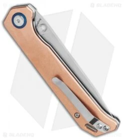 Kizer Vanguard Copper Begleiter Liner Lock Knife (3.5" Stonewash) 6 Kizer Vanguard Copper Begleiter Liner Lock Knife (3.5" Stonewash) -Kizer Store Kizer Vanguard Copper Begleiter Liner Lock Knife 3.5 Stonewash BHQ 113208 LS Side