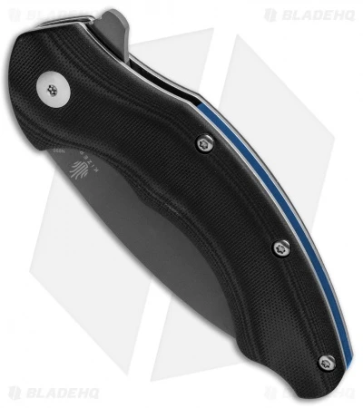 Kizer Vanguard Degnan Roach Flipper Black G-10 (3.5" Gray N690) V4477N1 2 Kizer Vanguard Degnan Roach Flipper Black G-10 (3.5" Gray N690) V4477N1 - Image 2
