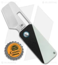 Kizer Walnut Slip Joint Knife Black/White G-10 (2" Stonewash) V2592N1 -Kizer Store Kizer Vanguard Domin LL Black White G 10 Satin BHQ 117063 jr bottlecap