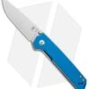 Kizer Vanguard Domin Mini Liner Lock Folding Knife Blue (2.9" Stonewash)