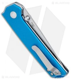 Kizer Vanguard Domin Mini Liner Lock Folding Knife Blue (2.9" Stonewash) -Kizer Store Kizer Vanguard Domin Mini LL Blue SW V3516N2 BHQ 93991 jr side