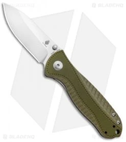 Kizer Vanguard Hunter Liner Lock Knife OD Green G-10 (3" Satin) V3416C2