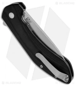 Kizer Vanguard Kala Liner Lock Knife Black G10 (3.75" Stonewash) V4479A1 -Kizer Store Kizer Vanguard Kala Black G 10 V4479A1 BHQ 50964 jr side
