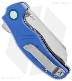 Kizer Vanguard Mini Sheepdog C01C Liner Lock Knife Blue G-10 (2.6" Satin) -Kizer Store Kizer Vanguard Mini Sheepdog C01C Blue G10 satin BHQ 85521 er side
