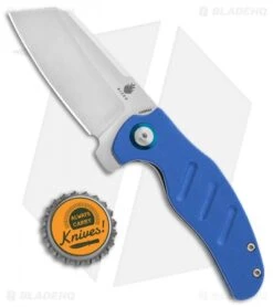 Kizer Vanguard Mini Sheepdog C01C Liner Lock Knife Blue G-10 (2.6" Satin) -Kizer Store Kizer Vanguard Mini Sheepdog C01C Blue G10 satin BHQ 85521 jr bottlecap 1