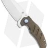 Kizer Vanguard Mini Sheepdog Knife Green Micarta (2.6" Satin)