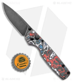 Kizer Vanguard Original Button Lock Knife FatCarbon (3" Black ELMAX) 9 Kizer Vanguard Original Button Lock Knife FatCarbon (3" Black ELMAX) -Kizer Store Kizer Vanguard Original Button Lock Blue Red White Fat Carbon Black SW BHQ 175938 jr bottlecap