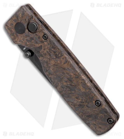 Kizer Vanguard Original Button Lock Knife Fat Carbon (3" Black 20CV) 2 Kizer Vanguard Original Button Lock Knife Fat Carbon (3" Black 20CV) - Image 2