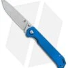 Kizer Azo Vanguard Series Begleiter Knife Blue G-10 (3.5" Stonewash) V4458A3