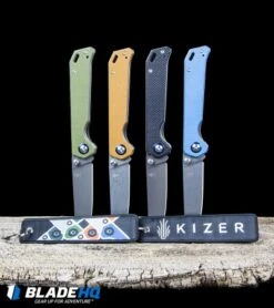 Kizer Azo Vanguard Series Begleiter2 Knife Carbon Fiber (3.5" Black) 9 Kizer Azo Vanguard Series Begleiter2 Knife Carbon Fiber (3.5" Black) -Kizer Store Kizer Vanguard Series Begleiter Knife G 10 BHQ34056 kp wood black flight tag web 3