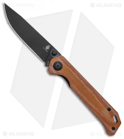 Kizer Azo Vanguard Series Begleiter Knife Natural Micarta (3.5" Black BD1N) 1 Kizer Azo Vanguard Series Begleiter Knife Natural Micarta (3.5" Black BD1N)