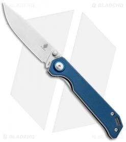 Kizer Azo Vanguard Series Mini Begleiter Knife Blue G-10 (2.8" Stonewash)