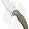 Kizer Vanguard Sheepdog Liner Lock Knife Green Micarta (3.2" Stonewash)