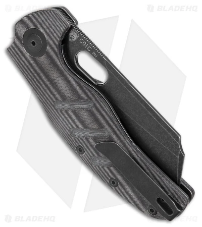 Kizer Vanguard Sheepdog XL C01C Liner Lock Knife Black Micarta (4" Black SW) 3 Kizer Vanguard Sheepdog XL C01C Liner Lock Knife Black Micarta (4" Black SW) - Image 3