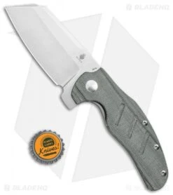 Kizer Vanguard Sheepdog XL C01C Liner Lock Knife Black Micarta (4" SW) -Kizer Store Kizer Vanguard Sheepdog XL C01C LL Black Micarta SW V5488E6 BHQ 118482 jr bottlecap