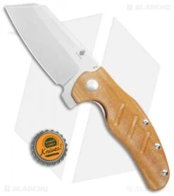 Kizer Vanguard Sheepdog XL C01C Liner Lock Knife Natural Micarta (4" SW) -Kizer Store Kizer Vanguard Sheepdog XL C01C LL Natural Micarta SW BHQ 118480 jr bottlecap