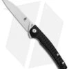 Kizer Vanguard Splinter Flipper Knife Black G-10 (3.2" Stonewash N690) V3457N1