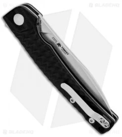 Kizer Vanguard Splinter Flipper Knife Black G-10 (3.2" Stonewash N690) V3457N1 6 Kizer Vanguard Splinter Flipper Knife Black G-10 (3.2" Stonewash N690) V3457N1 -Kizer Store Kizer Vanguard Splinter Black G 10 SW V3457N1 BHQ 52423 jr side