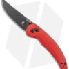 Kizer Swaggs Chili Pepper Button Lock Knife Red G-10 (3" Black) V3601C1