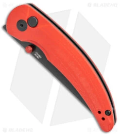 Kizer Swaggs Chili Pepper Button Lock Knife Red G-10 (3" Black) V3601C1 6 Kizer Swaggs Chili Pepper Button Lock Knife Red G-10 (3" Black) V3601C1 -Kizer Store Kizer Vanguard Swaggs Chilli Pepper Button Lock Red G 10 Black BHQ 145741 jr spine