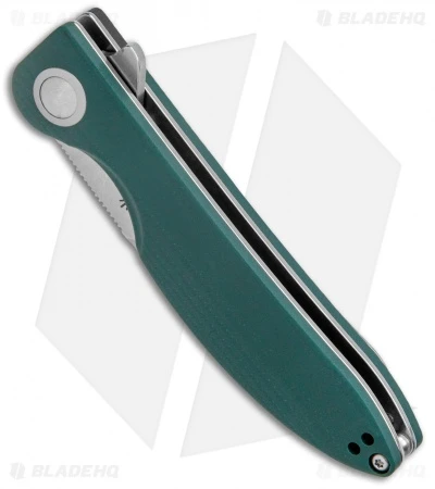 Kizer Swaggs Swayback Liner Lock Knife Green G-10 (3" Stonewash) V3566N5 2 Kizer Swaggs Swayback Liner Lock Knife Green G-10 (3" Stonewash) V3566N5 - Image 2