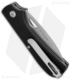 Kizer Vanguard Vagnino Zipslip Slipjoint Knife Black G-10 (2.8" SW) V3507N1 -Kizer Store Kizer Vanguard Vagnino Zipslip SJ Black G 10 SW V3507N1 BHQ 80411 jr side