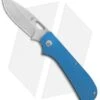Kizer Vanguard Vagnino Zipslip Slipjoint Knife Blue G-10 (2.8" Stonewash)