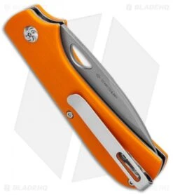 Kizer Vanguard Vagnino Zipslip Slipjoint Knife Orange G-10 (2.8" SW) V3507N2 -Kizer Store Kizer Vanguard Vagnino Zipslip SJ Orange G 10 SW V3507N2 BHQ 80412 jr side