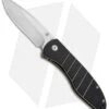 Kizer Vanguard Velox 2 Liner Lock Flipper Knife Black G-10 (3.4" Satin) V4478A1