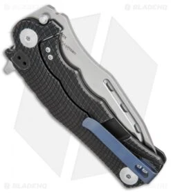 Kizer Willumsen Maddox Frame Lock Knife Black Titanium (3.875" Stonewash) Ki5486 6 Kizer Willumsen Maddox Frame Lock Knife Black Titanium (3.875" Stonewash) Ki5486 -Kizer Store Kizer Willumsen Maddox black ti sw Ki5486 BHQ 52450 er side