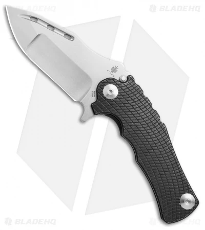 Kizer Willumsen Maddox Frame Lock Knife Black Titanium (3.875" Stonewash) Ki5486 1 Kizer Willumsen Maddox Frame Lock Knife Black Titanium (3.875" Stonewash) Ki5486
