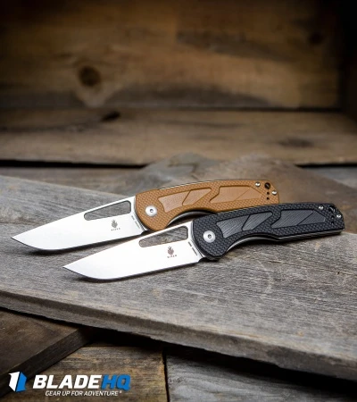 Kizer Yukon Liner Lock Knife Brown (3.39" Stonewash) V4004N2 5 Kizer Yukon Liner Lock Knife Brown (3.39" Stonewash) V4004N2 - Image 5