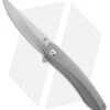 Kizer Zen Trailing Point Frame Lock Knife (3.39" Stonewash) Ki4553P1