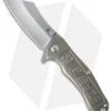 Kizer Zugang Frame Lock Knife Titanium (3.75" Stonewash) Ki4439