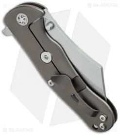 Kizer Zugang Frame Lock Knife Titanium (3.75" Stonewash) Ki4439 -Kizer Store Kizer Zugang FL Ti SW Ki4439 BHQ 32925 jr side