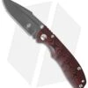 Kizer Vanguard Series Bolt Knife Red/Black G-10 (3.5" Gray) V4412A2