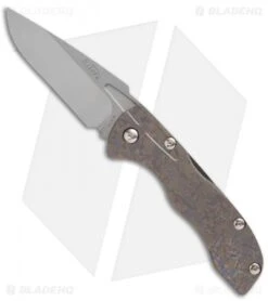 Kizer Cutlery Ki306 Lockback Knife Titanium (3.25" Stonewash)