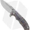 Kizer Cutlery Ki401X1 Flipper Frame Lock Knife Titanium (3.5" Stonewash)
