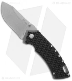 Kizer Cutlery Ki4411B Liner Lock Knife Black G-10 (3.25" Stonewash)