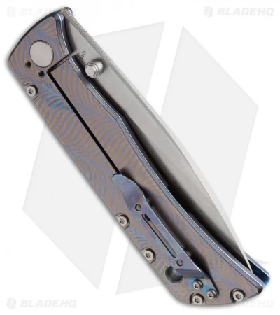 Kizer Cutlery Ki4424A2 Frame Lock Knife Titanium (4.25" Stonewash) 2 Kizer Cutlery Ki4424A2 Frame Lock Knife Titanium (4.25" Stonewash) - Image 2