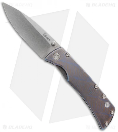 Kizer Cutlery Ki4424A2 Frame Lock Knife Titanium (4.25" Stonewash) 1 Kizer Cutlery Ki4424A2 Frame Lock Knife Titanium (4.25" Stonewash)