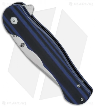 Kizer Vanguard Series Dorado Flipper Knife BlackBlue G-10 (3.5" Satin) V4455A2 2 Kizer Vanguard Series Dorado Flipper Knife BlackBlue G-10 (3.5" Satin) V4455A2 - Image 2