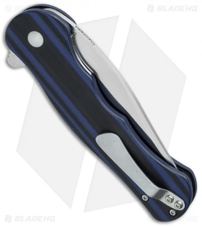 Kizer Vanguard Series Dorado Flipper Knife BlackBlue G-10 (3.5" Satin) V4455A2 3 Kizer Vanguard Series Dorado Flipper Knife BlackBlue G-10 (3.5" Satin) V4455A2 - Image 3